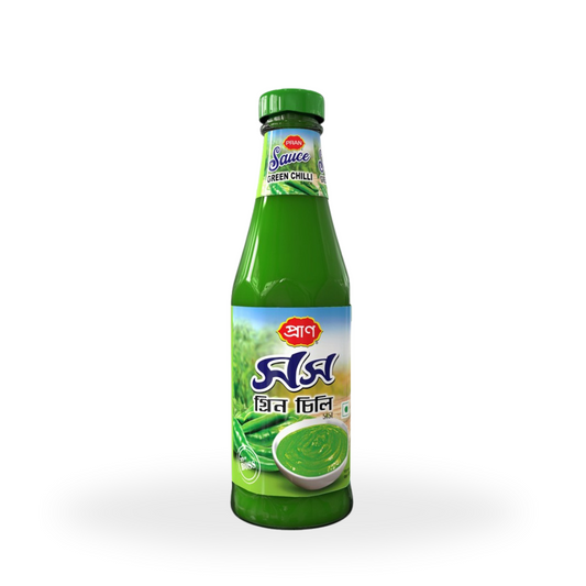 Pran Green Chilli Sauce <br> 340ml