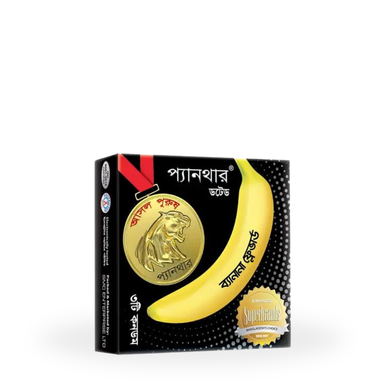 Panther Banana <br> 3's Pack-Condom