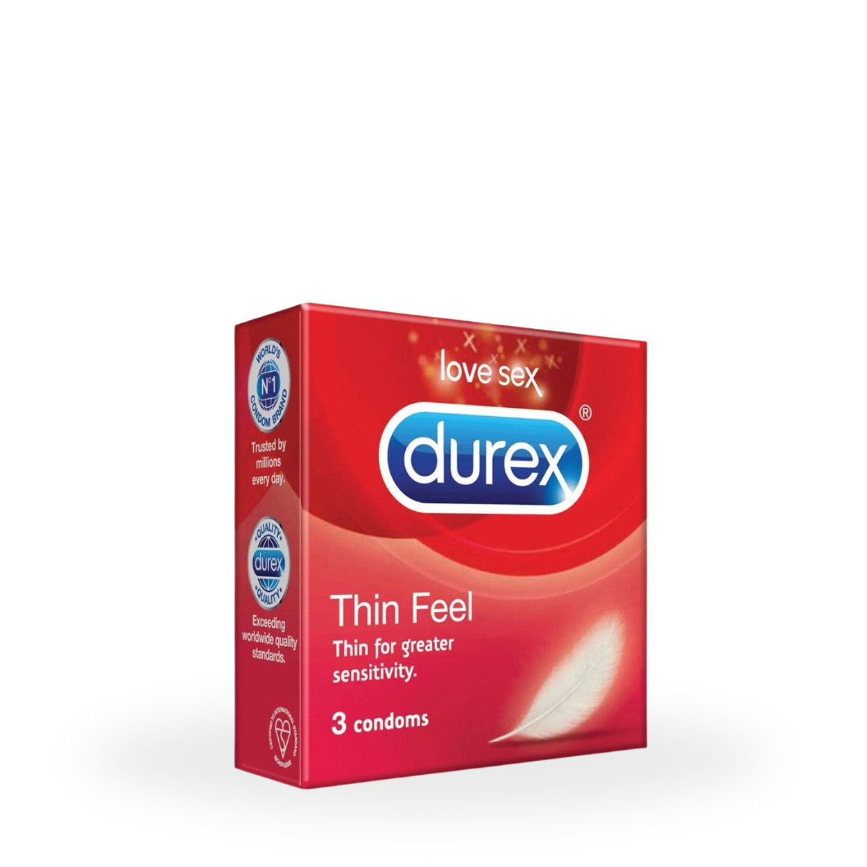 Durex Love Sex Feel <br>3's Pack-Condom