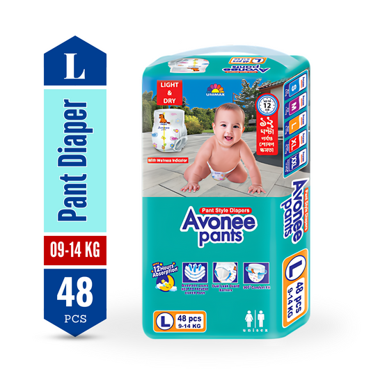 Avonee (7-12Kg) - M Pant Diaper  <br> 56 pcs