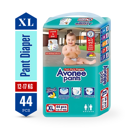 Avonee (12-17Kg) - XL Pant Diaper  <br> 44 pcs