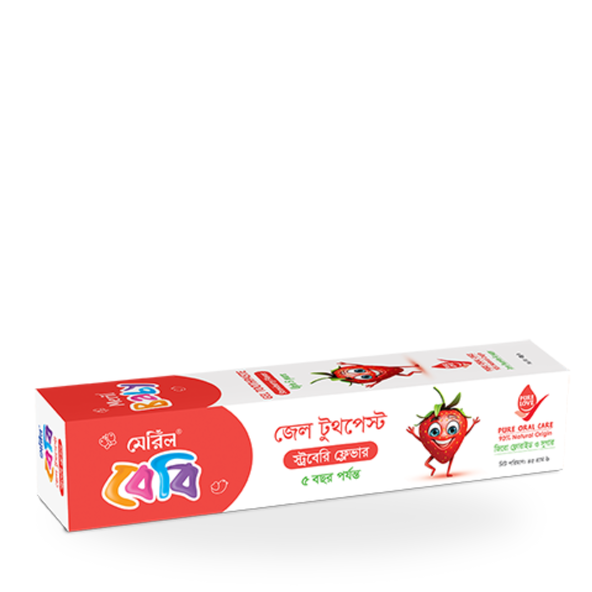 Meril Baby Toothpaste Strawberry<br>45g