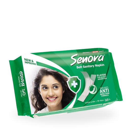 Senora Sanitary Napkin Regular Flow (Belt)<br>10pcs