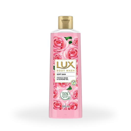 Lux Body Wash French Rose & Almond Oil<br>245ml