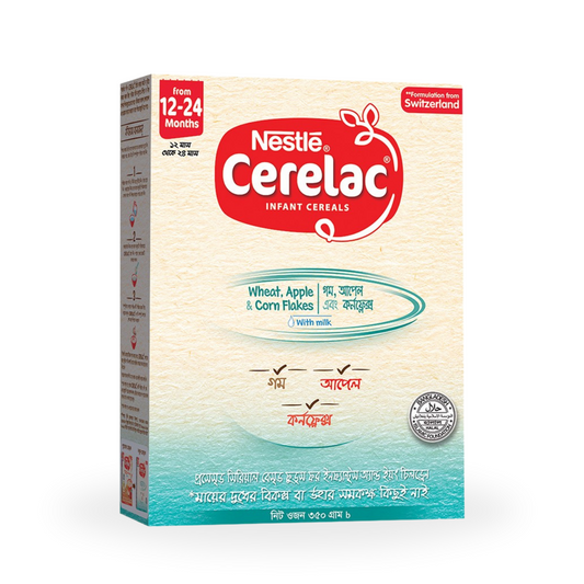 Cerelac 4 Apple Corn Flakes [12 months+]<br>350 gm